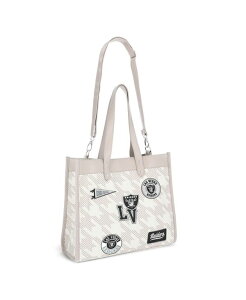 �E�F�A �o�C �G���� �A���h���[�Y ���f�B�[�X �o�b�O �v�����g WEAR by Erin Andrews Las Vegas Raiders Patch Printed Tote Bag No Color