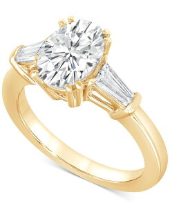 �o�b�W�F���[�~�V���J ���f�B�[�X �A�N�Z�T���[ �����O Badgley Mischka Certified Lab Grown Diamond Engagement Ring (2-1/2 ct.w.) in 14k Yellow Gold �C�G���[