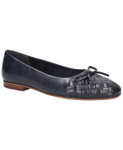 �x�����B�[�^ ���f�B�[�X �V���[�Y �p���v�X Bella Vita Women's Francie Square Toe Flats Navy �l�C�r�[