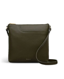���h���[ �����h�� ���f�B�[�X �o�b�O �~�j ���U�[ Radley London Pockets Mini Leather Ziptop Crossbody Bag Pineedle