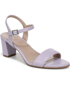 �i�`�����C�U�[ ���f�B�[�X �V���[�Y �T���_�� �q�[�� Naturalizer Women's Bristol Block Heel Dressandals Helio Lilac Snake Fuax Leather ���C���b�N