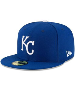 �j���[�G�� �����Y �A�N�Z�T���[ �X�q �L���b�v New Era Men's Kansas City Royals Game Authenticollection-Field 59FIFTY Fitted Cap Royal