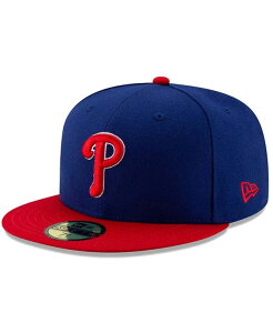 �j���[�G�� �����Y �A�N�Z�T���[ �X�q New Era Men's Royal Red Philadelphia Phillies Alternate Authenticollection-Field 59FIFTY Fitted Hat RoyalRed ���b�h