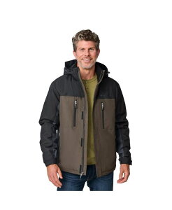 �t���[ �J���g���[ �����Y �A�E�^�[ �W���P�b�g�E�u���]�� Free Country Men's FreeCycle Trifecta Mid Weight Jacket Olive �I���[�u