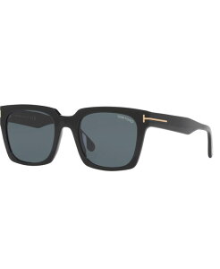 �g���E�t�H�[�h �����Y �A�N�Z�T���[ �T���O���X�E�A�C�E�F�A Tom Ford Men's Large Sunglasses FT1162-K TR001919 Black Shiny �u���b�N