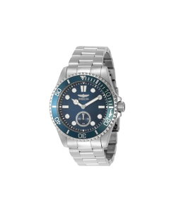 �C���r�N�^ �����Y �A�N�Z�T���[ �r���v Invicta Men's 49422 Pro Diver Quartz VD78 Blue Dial Watch Silver �V���o�[
