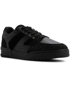 �A���h �����Y �V���[�Y �X�j�[�J�[ ALDO Men's Kian Synthetic Fashion Athletic Sneakers Black �u���b�N