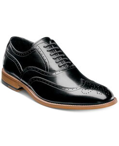 �X�e�C�V�[�A�_���X �����Y �V���[�Y �I�b�N�X�t�H�[�h �E�B���O�`�b�v Stacy Adams Men's Dunbar Wingtip Oxfords Black �u���b�N