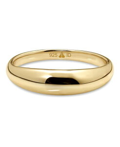 �f���@�^ ���f�B�[�X �A�N�Z�T���[ �����O DEVATA Dome Ring Plated Sterling Silver Size Gold �S�[���h