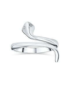 �u�����O ���f�B�[�X �A�N�Z�T���[ �~�j �~�f�B Bling Jewelry Minimalist Delicate Midi Knuckle Thin 1MM Band Stackable Bypass Wrap Snake Serpent Ring14K Gold Plated .925 Sterling Silver �V���o�[