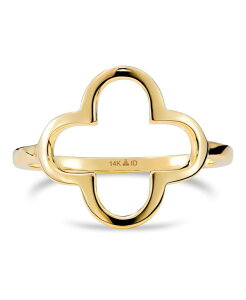 �f���@�^ ���f�B�[�X �A�N�Z�T���[ �����O DEVATA Clovering in 14K Gold Size 6 approx. 2.0 grams Gold �S�[���h
