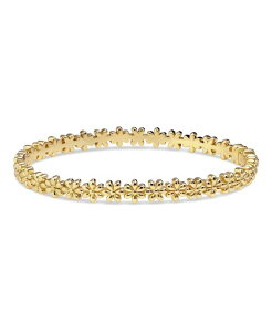 �f���@�^ ���f�B�[�X �A�N�Z�T���[ �u���X���b�g�E�o���O���E�A���N���b�g DEVATA Daisy Flower Eternity Bangle Bracelet Plated Sterling Silver Size Medium Gold �S�[���h