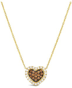 �� ���@�� ���f�B�[�X �A�N�Z�T���[ �l�b�N���X�E�`���[�J�[�E�y���_���g�g�b�v ���[�X Le Vian Chocolate Diamond (0.34 ct.w.) & Nude Diamond (0.30 ct. t.w.) Pendant Necklace in 14K Honeyellow Gold �C�G���[