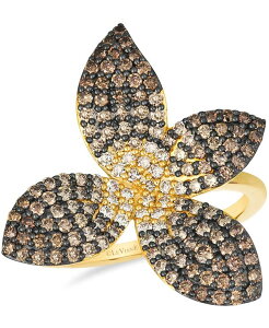 �� ���@�� ���f�B�[�X �A�N�Z�T���[ �����O Le Vian Chocolate Ombre Diamond Ring (1.11 ct.w.) in 14K Honeyellow Gold �C�G���[