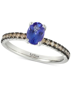 �� ���@�� ���f�B�[�X �A�N�Z�T���[ �����O Le Vian Le Via Blueberry Tanzanite (5/8 ct.w.) & Diamond (3/8 ct.w.) in 14k White Blueberry Tanzanite �z���C�g