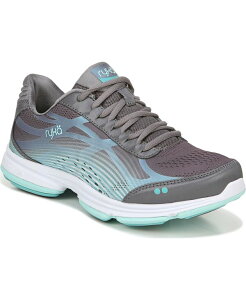 ���C�J ���f�B�[�X �V���[�Y �X�j�[�J�[ �v���X�T�C�Y Ryka Women's Devotion Plus 3 Walking Sneakers Quiet Gray Mesh Fabric �O���[