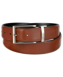 �J���o���N���C�� �����Y �A�N�Z�T���[ �x���g Calvin Klein Men �f s Two-In-One Feather Edge Reversible Dress Belt Cognac/Black �u���b�N