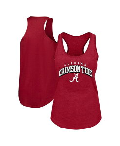 �t�@�i�e�B�N�X ���f�B�[�X �g�b�v�X �^���N�g�b�v���X�T�C�Y Fanatics Women's Crimson Alabama Crimson Tide Plusize Arch Tank Top Crimson �N�����]��
