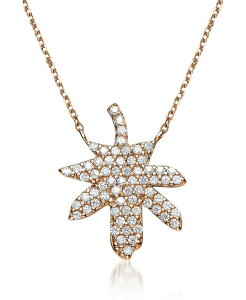 �W���l���B���F ���f�B�[�X �A�N�Z�T���[ �l�b�N���X�E�`���[�J�[�E�y���_���g�g�b�v Genevive Sterling Silver White Cubic Zirconia Stones Mapleaf Pendant Gold �S�[���h