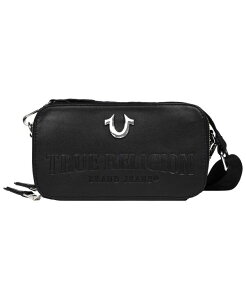 �g�D���[�����W���� ���f�B�[�X �o�b�O True Religion Double-Zip Horseshoe Camera Bag Black �u���b�N