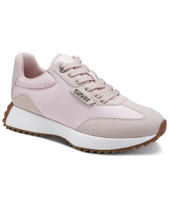 �_�i �L������ �j���[���[�N ���f�B�[�X �V���[�Y �X�j�[�J�[ ���[�X DKNY Women's Naples Lace Up Sneakers Light Pink �s���N