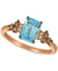 �� ���@�� ���f�B�[�X �A�N�Z�T���[ �����O Le Vian Morganite (1-1/20 ct.w.) & Diamond (1/5 ct.w.) Ring in 14k Rose Gold (Also Zircon or Sea Blue Aquamarine ) Aquamarine �u���[