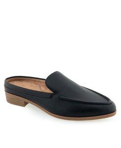�G�A���\�[���Y ���f�B�[�X �V���[�Y �T���_�� Aerosoles Women's Enright Slip-On Mules Black Polyurethane �u���b�N