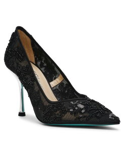 �x�b�c�B�W�����\�� ���f�B�[�X �V���[�Y �p���v�X Betsey Johnson Women's Jenii Pointed-Toe Stiletto Pumps Black �u���b�N