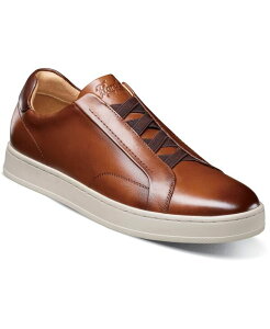 �t���[�V���C�� �����Y �V���[�Y �X�j�[�J�[ ���[�X Florsheimen's Monopoli Elastic Lace Toe Sneakers Cognac multi �}���`�J���[