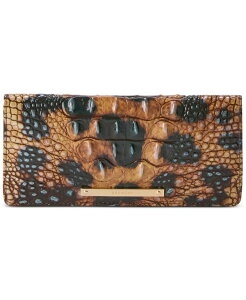 �u�����~�� ���f�B�[�X �A�N�Z�T���[ ���z ���U�[ Brahmin Women's Ady Leather Wallet Golden Lynx
