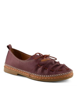 �X�v�����O�X�e�b�v ���f�B�[�X �V���[�Y �p���v�X ���U�[ Spring Step BERNA Leather Slip-On Shoes with Elastic Vamp and Whip-Stitchedetails White �z���C�g