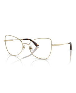 �W�~�[�`���[ ���f�B�[�X �A�N�Z�T���[ �T���O���X�E�A�C�E�F�A Jimmy Choo Women's Eyeglasses JC2006 Pale Gold �S�[���h