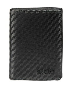 �P�l�X�R�[�� �����Y �A�N�Z�T���[ ���z Kenneth Cole Reaction Men's RFID Magneticarbon Fiber Z-Fold Trifold Wallet Black �u���b�N