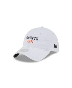 �j���[�G�� ���f�B�[�X �A�N�Z�T���[ �X�q New Era Women's White San Francisco Giants Team Fan 9TWENTY Adjustable Hat White �z���C�g