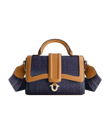 トゥルーレリジョン レディース バッグ ミニ デニム True Religion Mini Denim Satchel Denim / Blue デニム