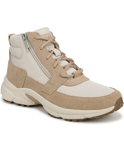 ���C�J ���f�B�[�X �V���[�Y �u�[�c�E���C���u�[�c �X�j�[�J�[ ���[�X Ryka Women'sincere Waterepellent Lace Up Sneaker Boots Latte Brown Fabric/Suede �u���E��