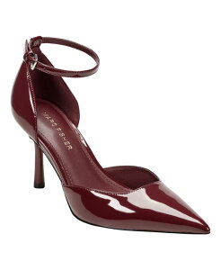 �}�[�N�t�B�b�V���[ ���f�B�[�X �V���[�Y �p���v�X Marc Fisher Women's Rvker Two-Piece Stiletto Pumps Dark Burgundy Patent �o�[�K���f�B