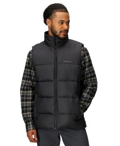�}�[���b�g �����Y �g�b�v�X �x�X�g �_�E�� Marmot Men's Guides Down Stand-Collar Vest Black �u���b�N
