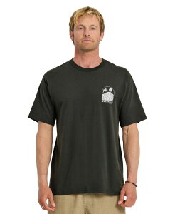 �N�C�b�N�V���o�[ �E�H�[�^�[ �}�� �����Y �g�b�v�X T�V���c �N���[�l�b�N Quiksilver Waterman Quiksilver Men's Outhe Back Crewneck T-Shirt Phantom