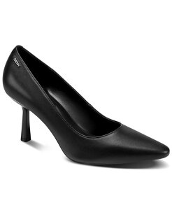 �_�i �L������ �j���[���[�N ���f�B�[�X �V���[�Y �X���b�|���E���[�t�@�[ DKNY Women's Natrona Slip-On Pumps Black �u���b�N