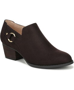 ���C�t�X�g���C�h ���f�B�[�X �V���[�Y �u�[�c�E���C���u�[�c LifeStride Women's Brianna Zipper Short Booties Dark Chocolate Microsuede �`���R���[�g