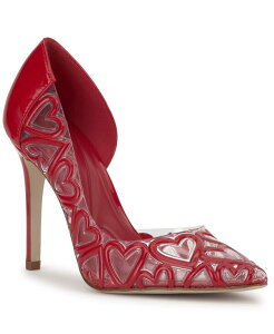 �W�F�V�J�V���v�\�� ���f�B�[�X �V���[�Y �p���v�X Jessica Simpson Women's Palvinyl Heart Stiletto Pumps Red Muse ���b�h