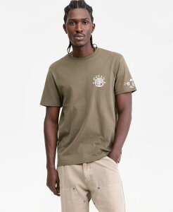 �Q�X �����Y �g�b�v�X T�V���c �O���t�B�b�N GUESS Men's Japanese Dream Graphic T-Shirt Oak Shade
