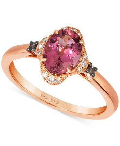 �� ���@�� ���f�B�[�X �A�N�Z�T���[ �����O Le Vian Passion Fruitourmaline (1-1/20 ct.w.) & Diamond (3/8 ct.w.) Ring in 14k Rose Gold �S�[���h