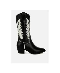 �����h�����O ���f�B�[�X �V���[�Y �u�[�c�E���C���u�[�c �A���N�� London Rag Womens Precious Mirror Embellished High Ankle Boots Black �u���b�N