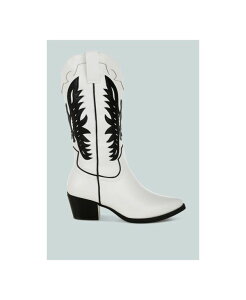 �����h�����O ���f�B�[�X �V���[�Y �u�[�c�E���C���u�[�c �A���N�� London Rag Womens Precious Mirror Embellished High Ankle Boots White �z���C�g