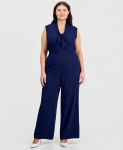 �J�X�p�[�� ���f�B�[�X �{�g���X �J�W���A���p���c �v���X�T�C�Y Kasper Plusize High-Rise Wide-Leg Pull-On Pants Kasper Navy �l�C�r�[