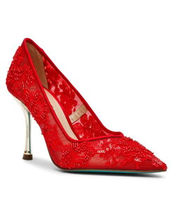 �x�b�c�B�W�����\�� ���f�B�[�X �V���[�Y �p���v�X Betsey Johnson Women's Jenii Pointed-Toe Stiletto Pumps Red ���b�h