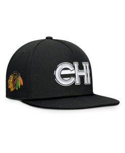 �t�@�i�e�B�N�X �����Y �A�N�Z�T���[ �X�q Fanatics Men's Black Chicago Blackhawks Authentic Pro Rink Team Code Snapback Hat Black �u���b�N