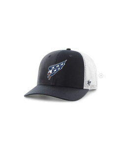 47 �u�����h �����Y �A�N�Z�T���[ �X�q �L���b�v ���S '47 Brand Men's Navy Washington Capitalscreaming Eagle Logo Trucker Adjustable Hat Navy �l�C�r�[